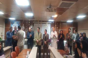 مراسم میلاد با سعادت حضرت فاطمه زهرا (س) و تقدیر از پرستاران نمونه بیمارستان توانبخشی رفیده